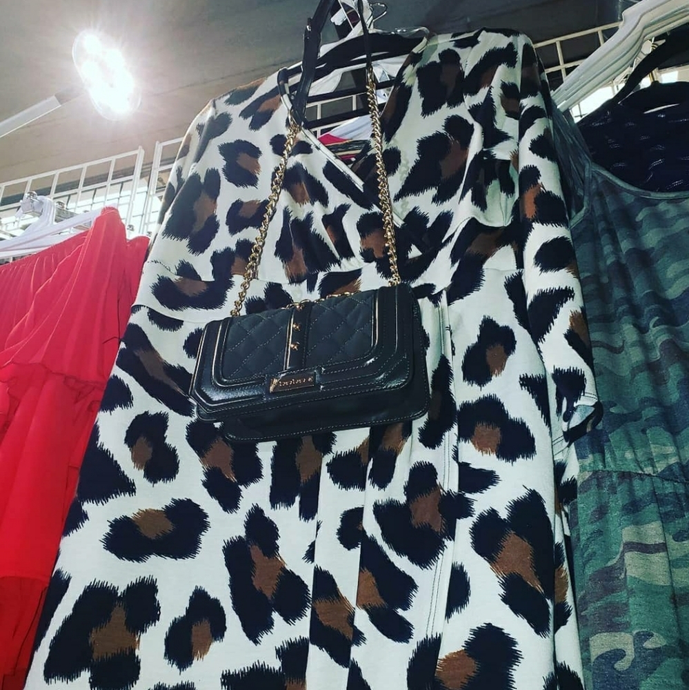 Plus Size Leopard Dress w/pockets 🐆 - Picture 4 of 4